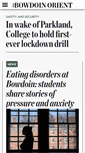 Mobile Screenshot of bowdoinorient.com